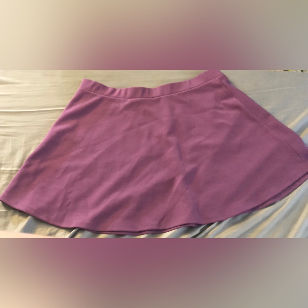 Forever 21 Plus Lilac Purple Skater Skirt 3X